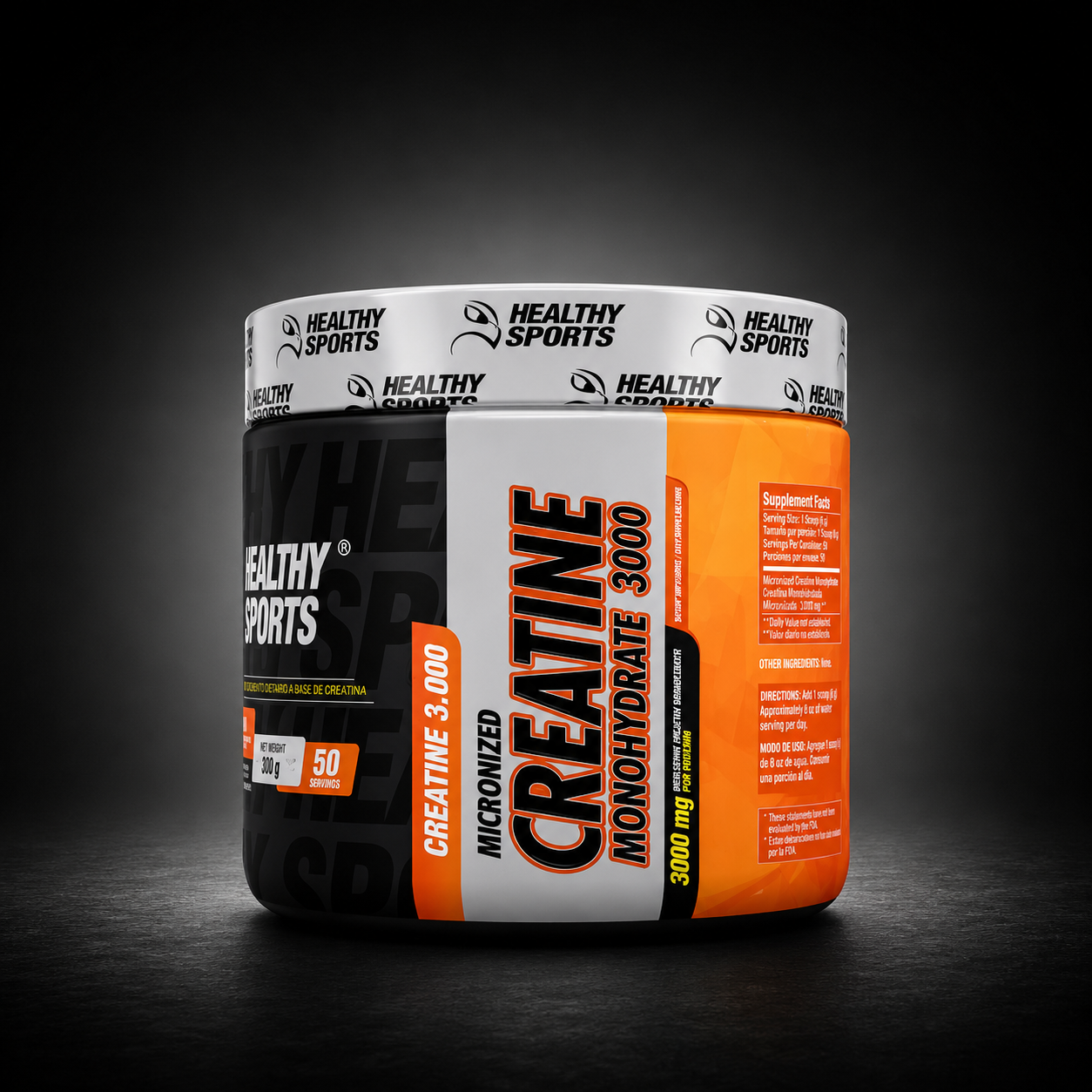 CREATINA MONOHIDRATRADA HEALTHY SPORTS 150GR