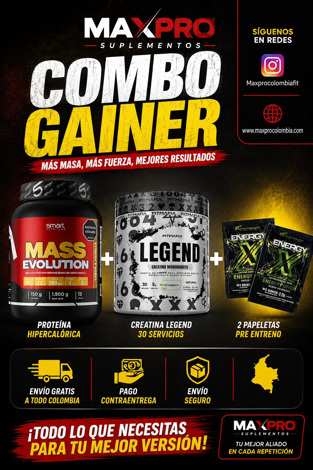 COMBO GAINER MAXPRO