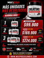 CREATINA  MICRONIZADA MONOHIDRATADA 50 SERVICIOS