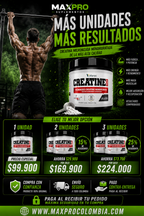 OFERTA DE CREATINA MONOHIDRATADA 50 SERVICOS