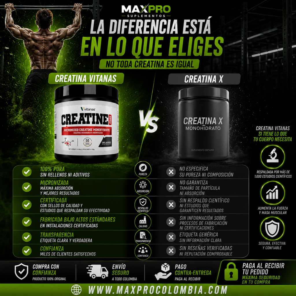 OFERTA DE CREATINA MONOHIDRATADA 50 SERVICOS