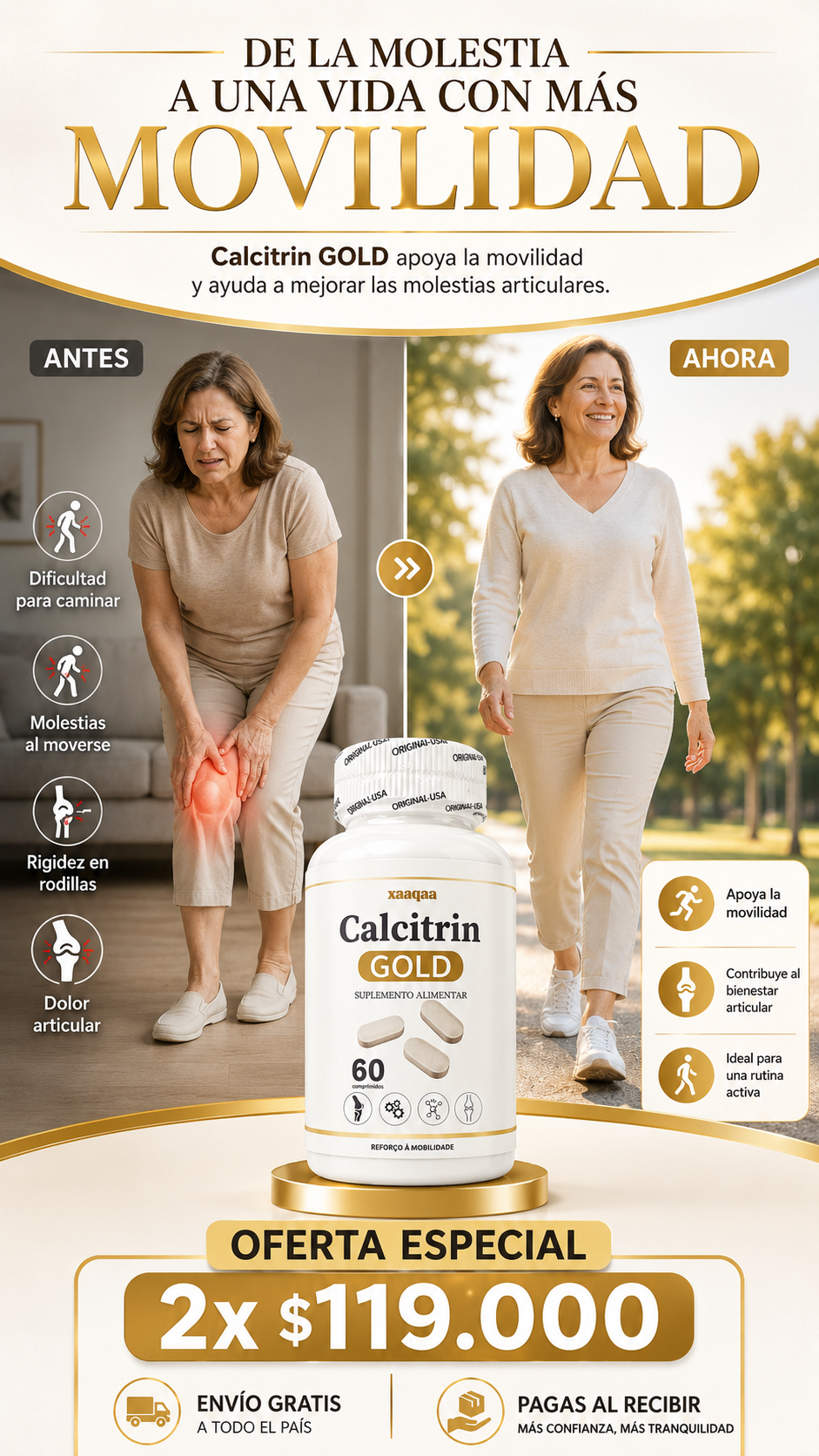 Calcitrin Gold