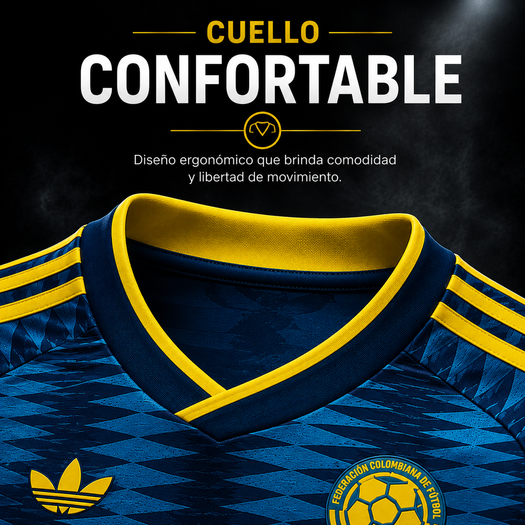 CAMISETA COLOMBIA VISITANTE