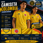 CAMISETA SELECCION COLOMBIA