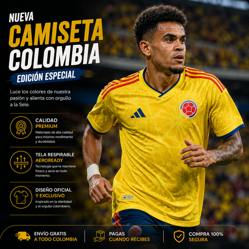 CAMISETA SELECCION COLOMBIA