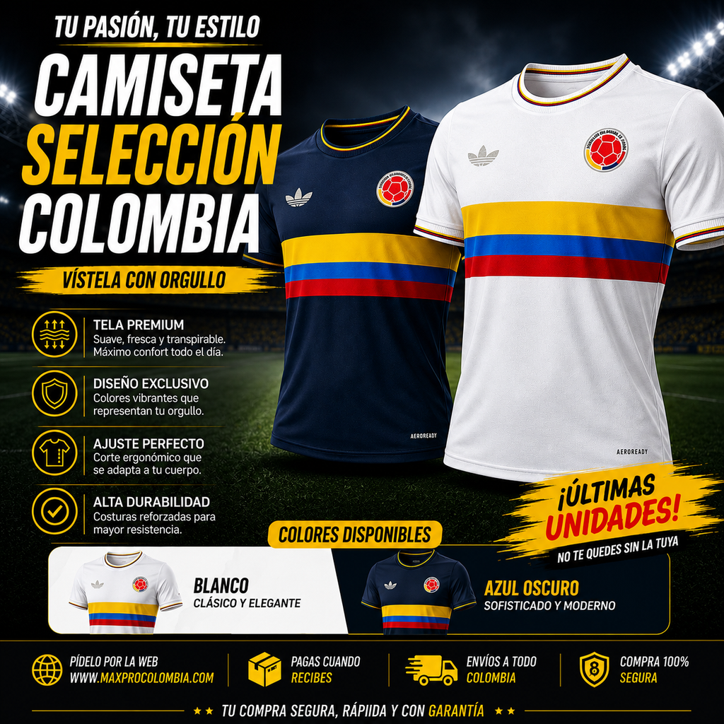 CAMISETA CENTENARIO COLOMBIA