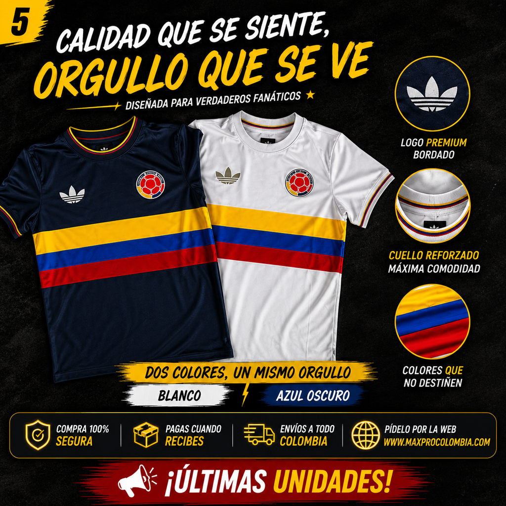 CAMISETA CENTENARIO COLOMBIA