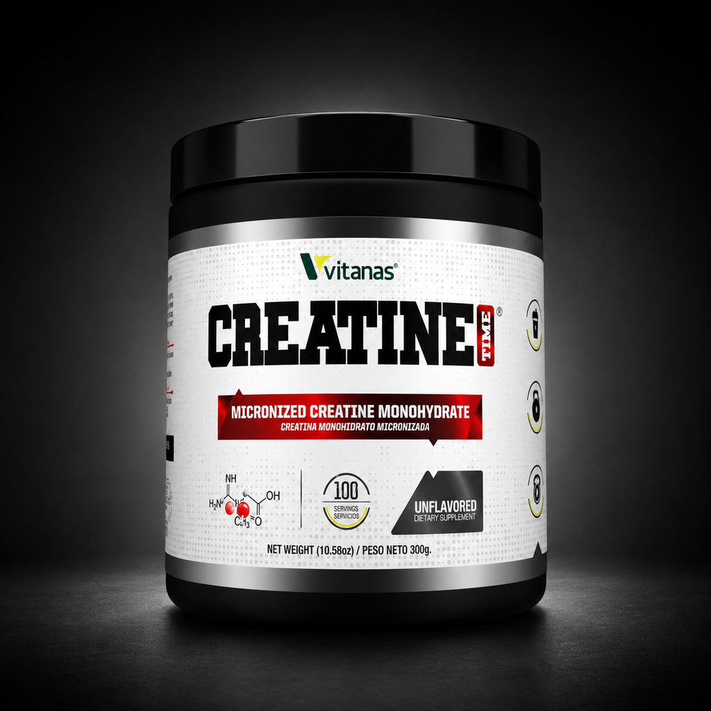 CREATINA MONOHIDRATADA MICRONIZADA 100 SERVICIOS VITANA