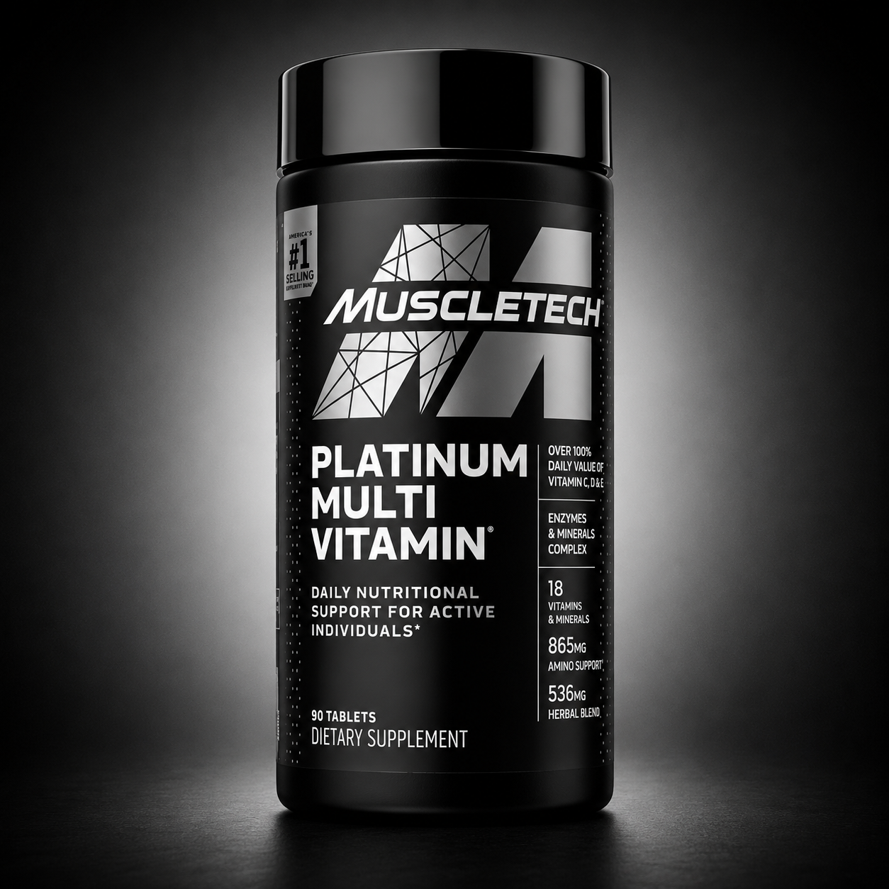 MuscleTech Platinum Multivitaminico 90Tabletas