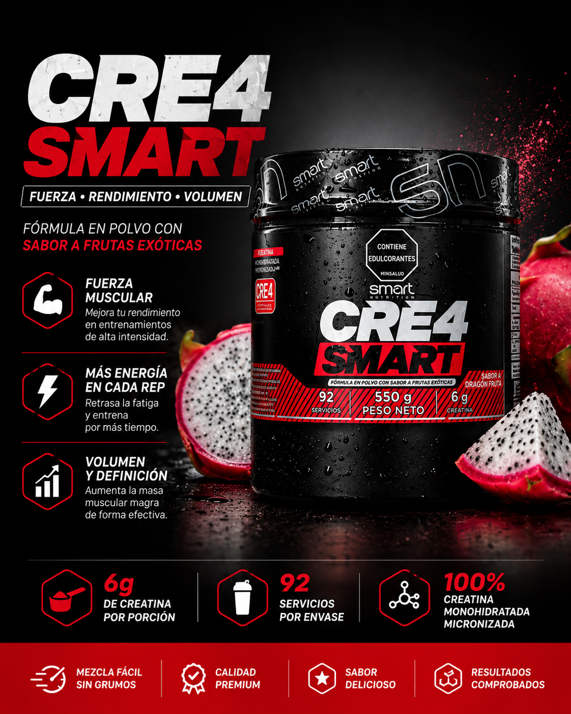 CREA SMART – Creatina Premium