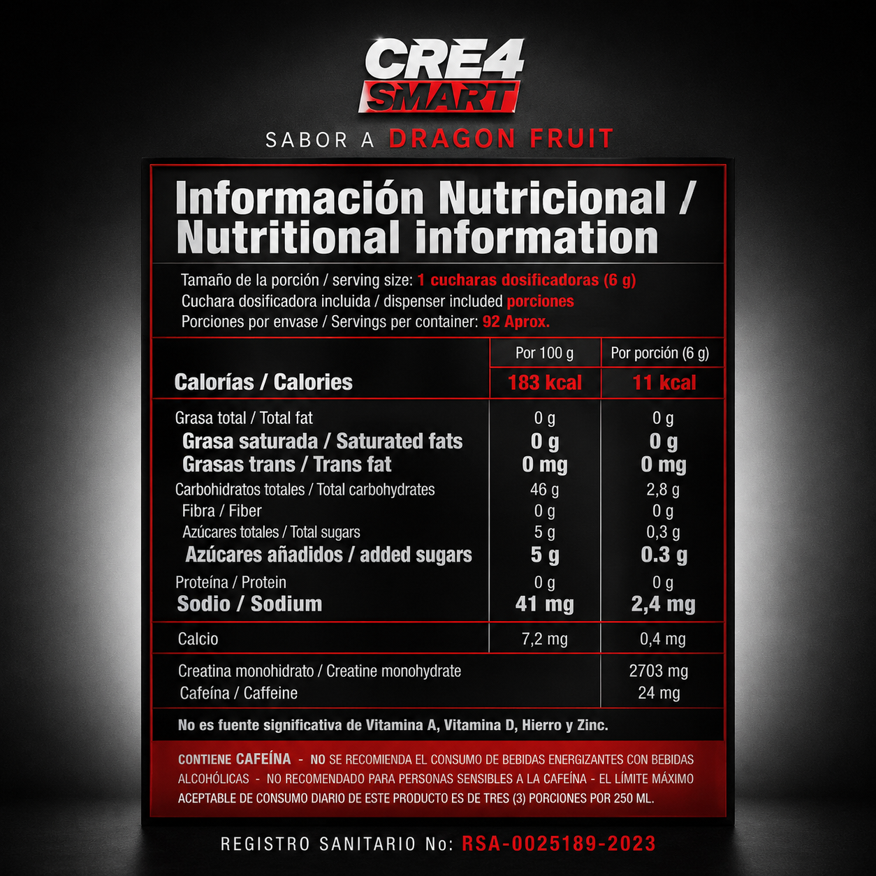 CREA SMART – Creatina Premium