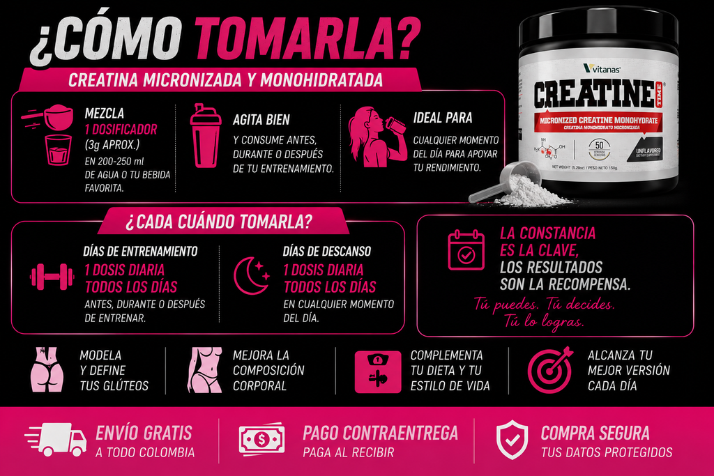 PROMOCION CREATINA  MICRONIZADA 50 SERVICIOS 🔥