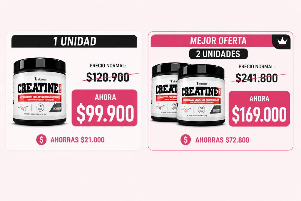 CREATINA  MICRONIZADA MONOHIDRATADA OFERTA