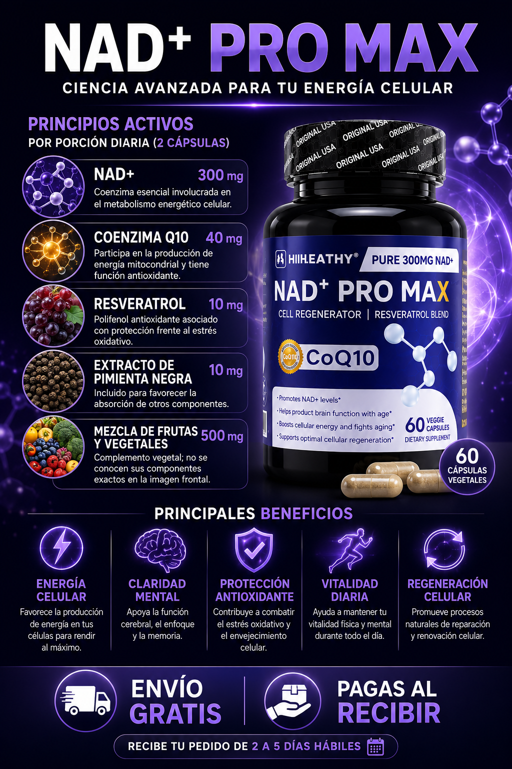 NAD+ PRO MAX