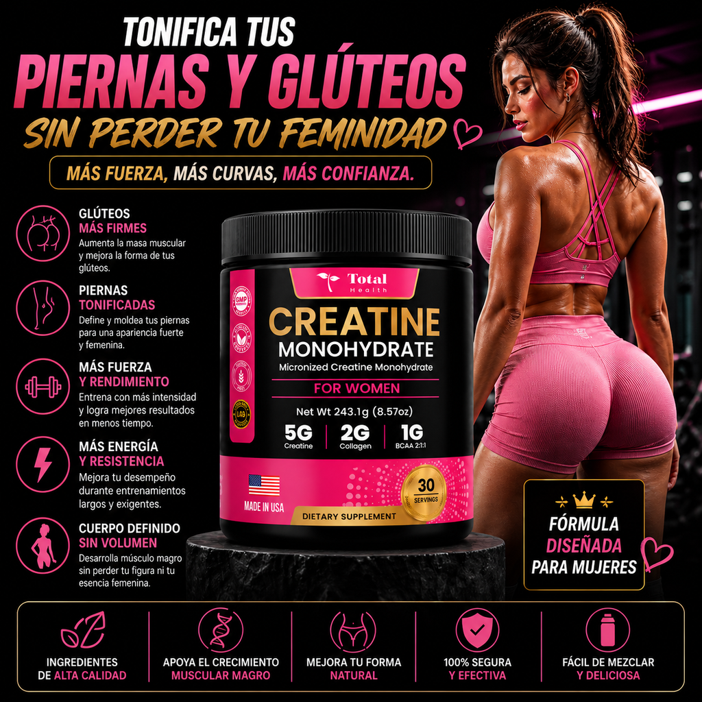 Creatina Monohidratada con Colageno