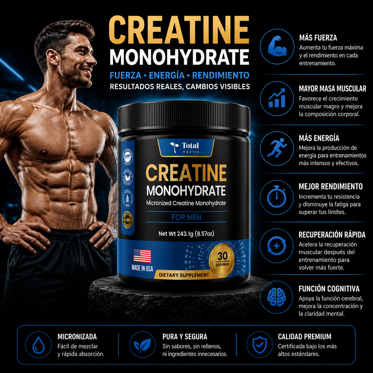 Creatine Monohydrate Micronized