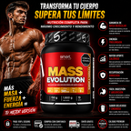 MASS EVOLUTION 4 LBS - PROTEINA