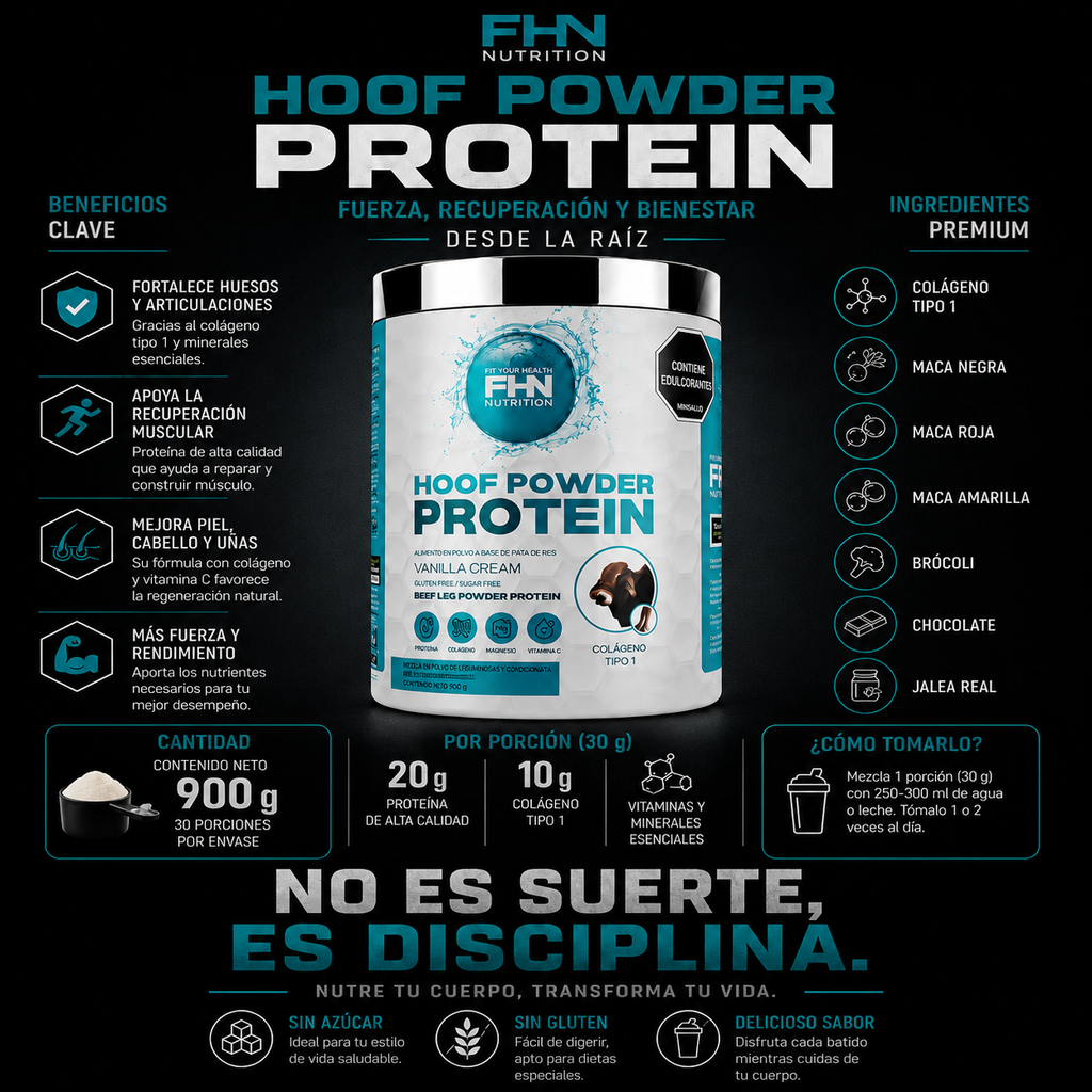 PROTEINA HOOF POWDER - Proteina Limpia