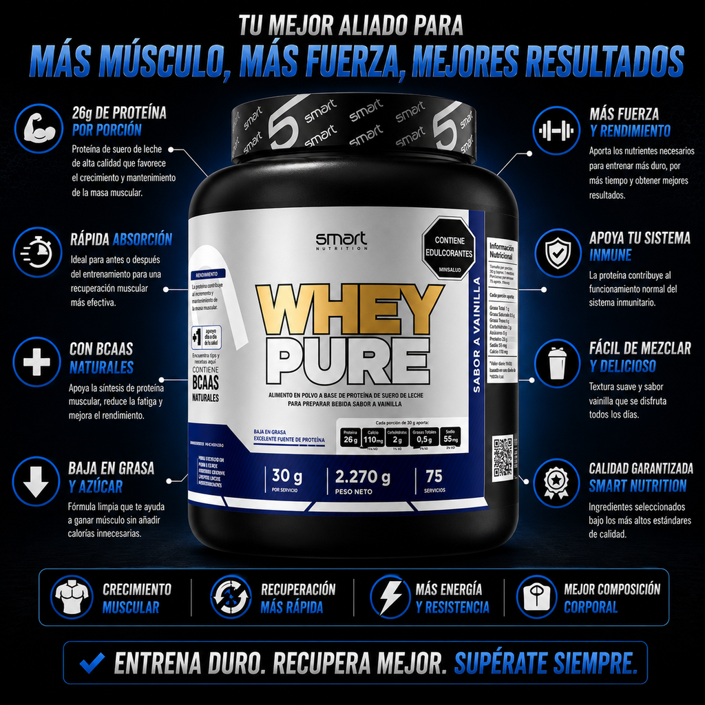 PROTEINA WHEY PURE 5 LBS