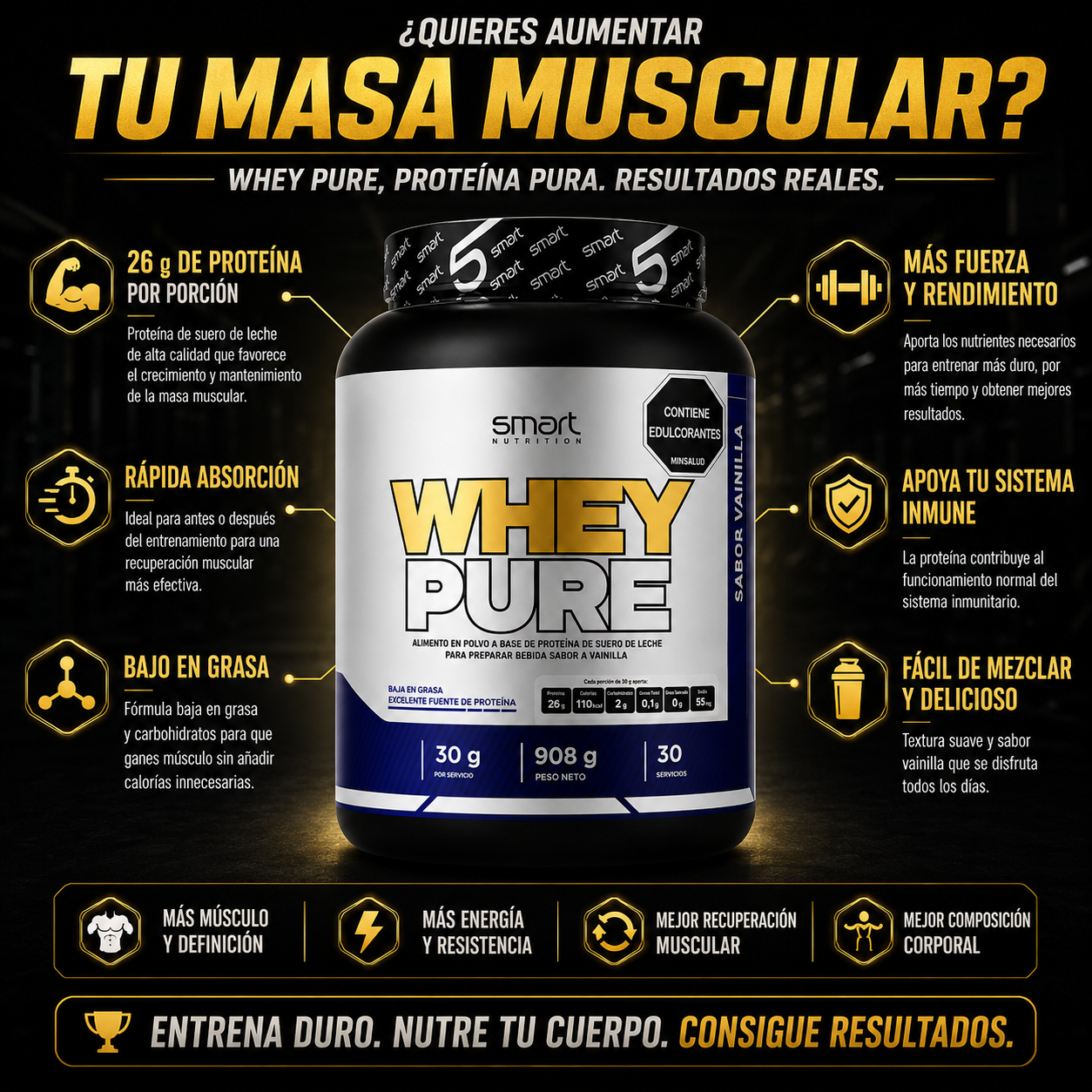 WHEY PURE 2L Smart Nutrition