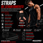 GUANTES CORREA STRAPS PARA GYM