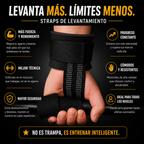 GUANTES CORREA STRAPS PARA GYM