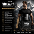 Shilajit Himalaya Resina 85+ Minerales