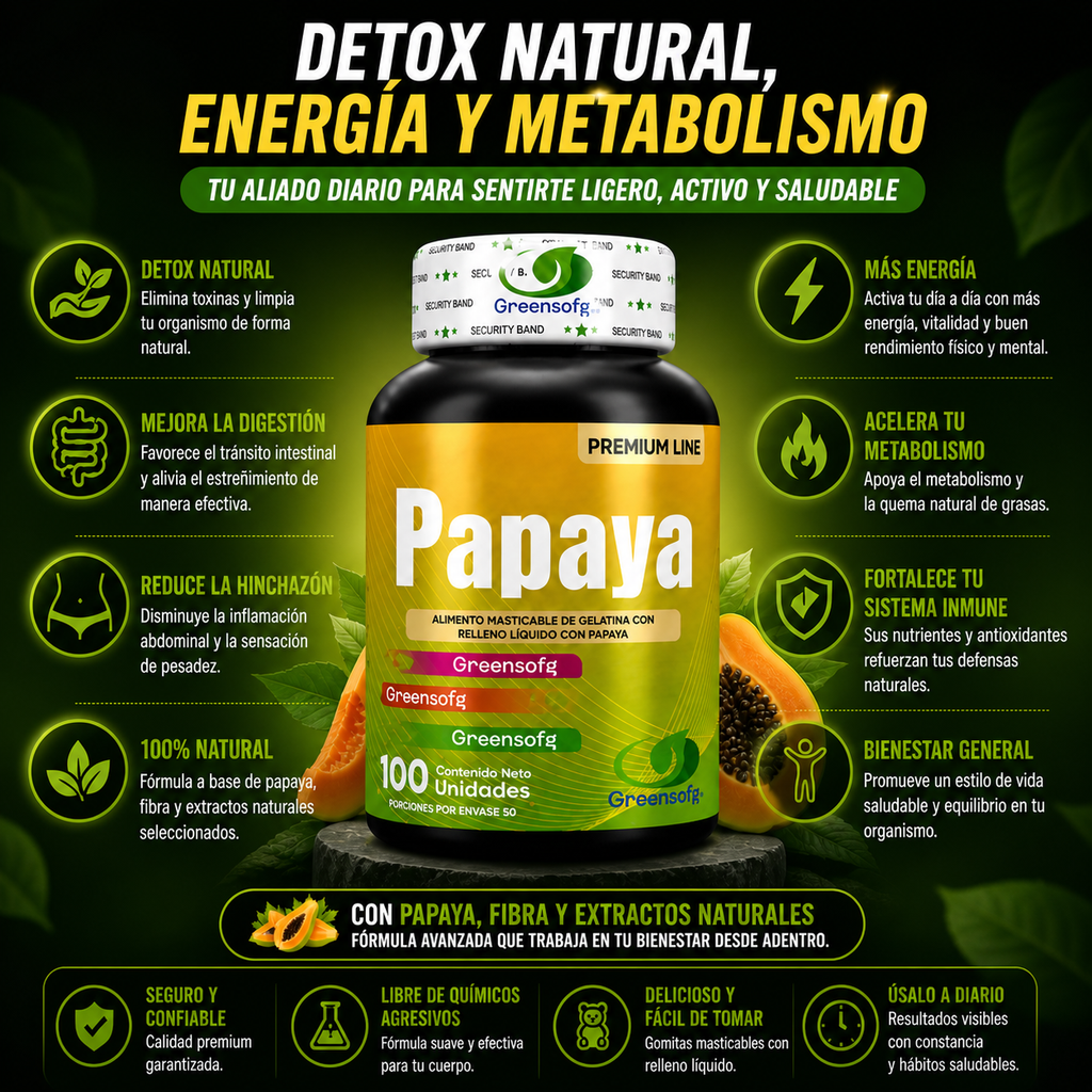 Papaya Greensofg – 100 unidades
