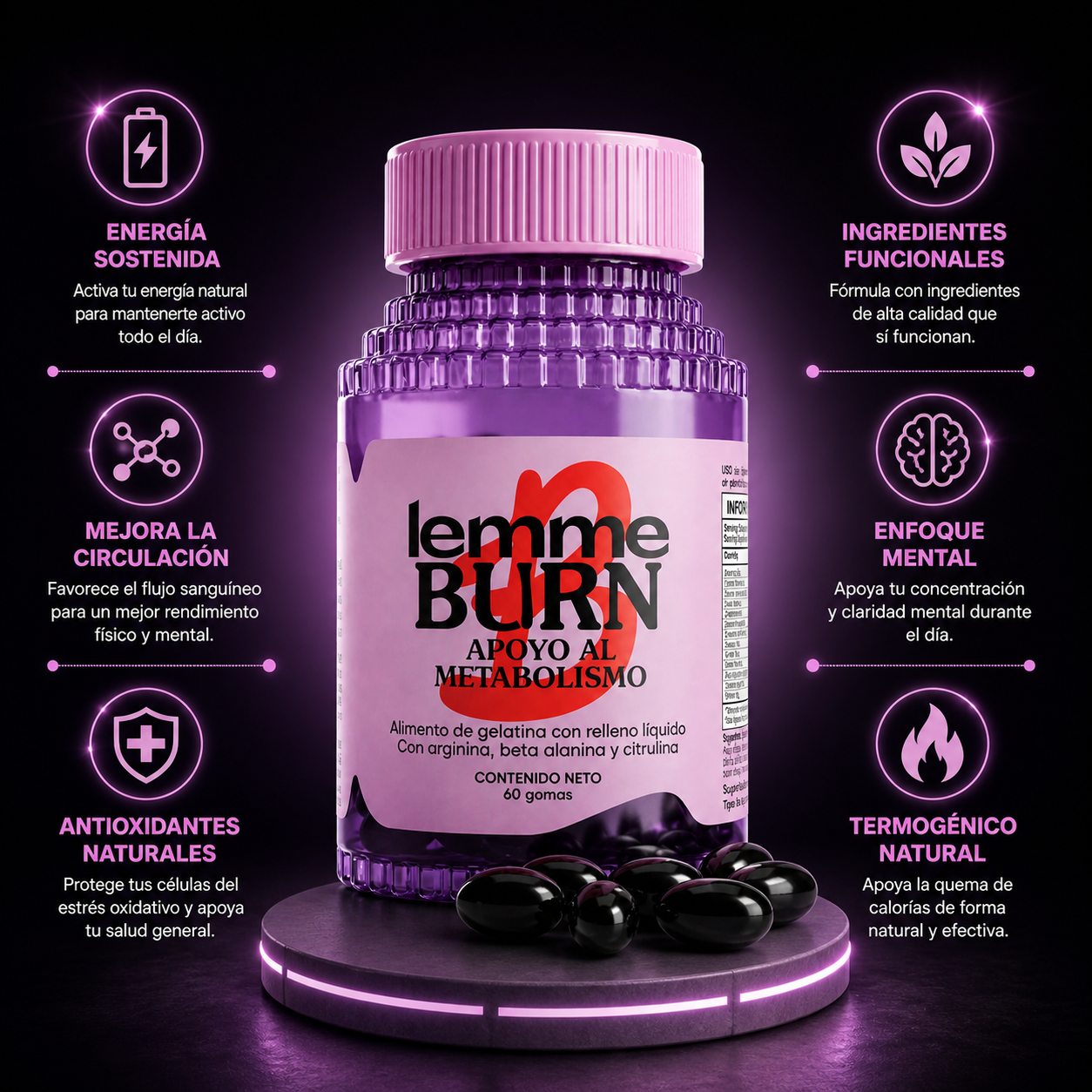 LEMME BURN – Activador Metabólico Premium