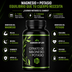 Citrato de Magnesio+ Potasio