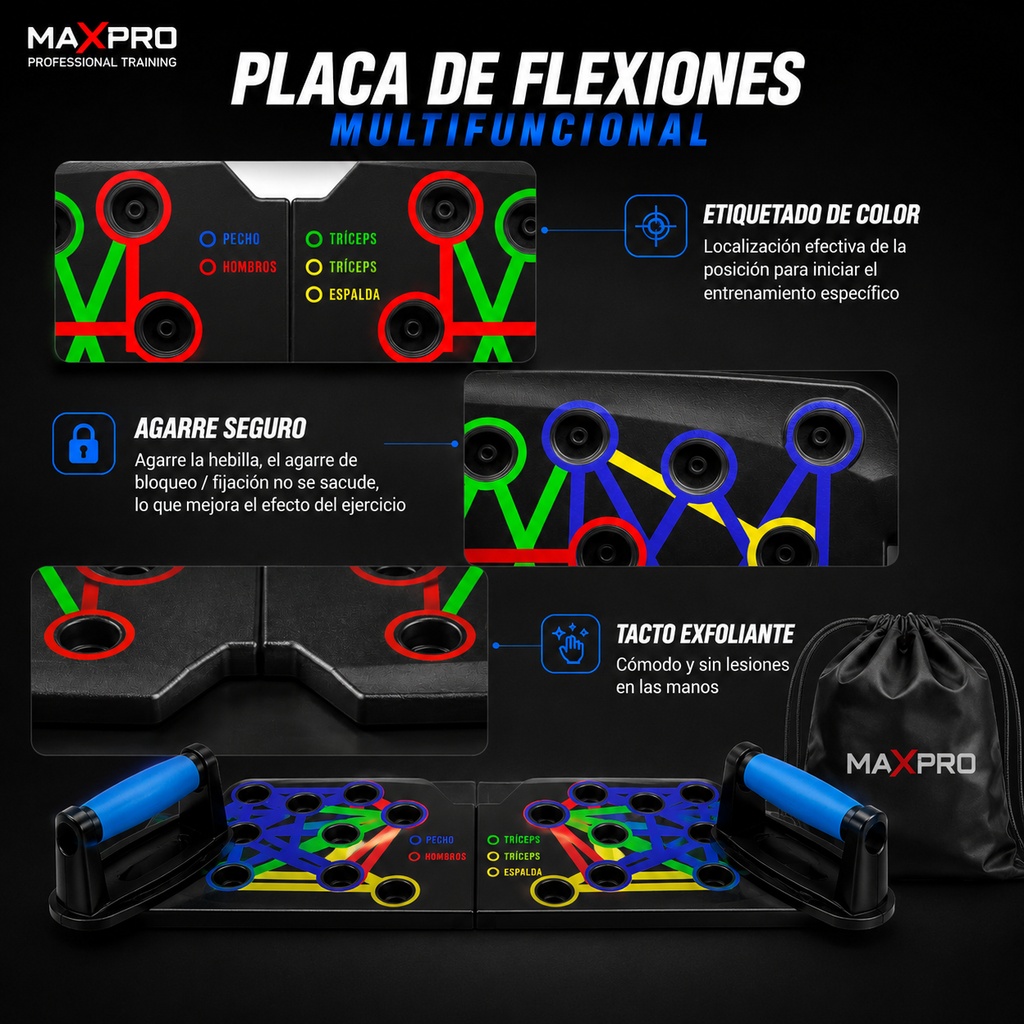 Tabla de ejercicio multifuncional