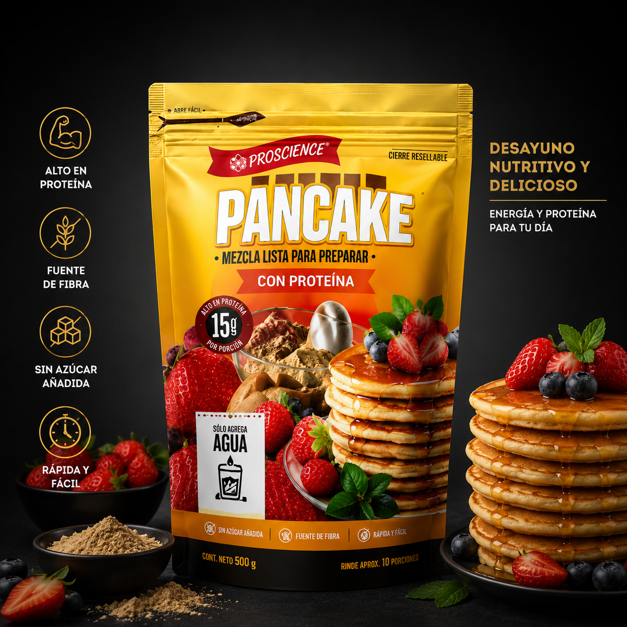 PANCAKE PROTEINA TRADICIONAL