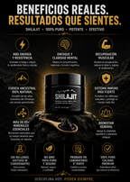 Shilajit Himalaya Resina 85+ Minerales