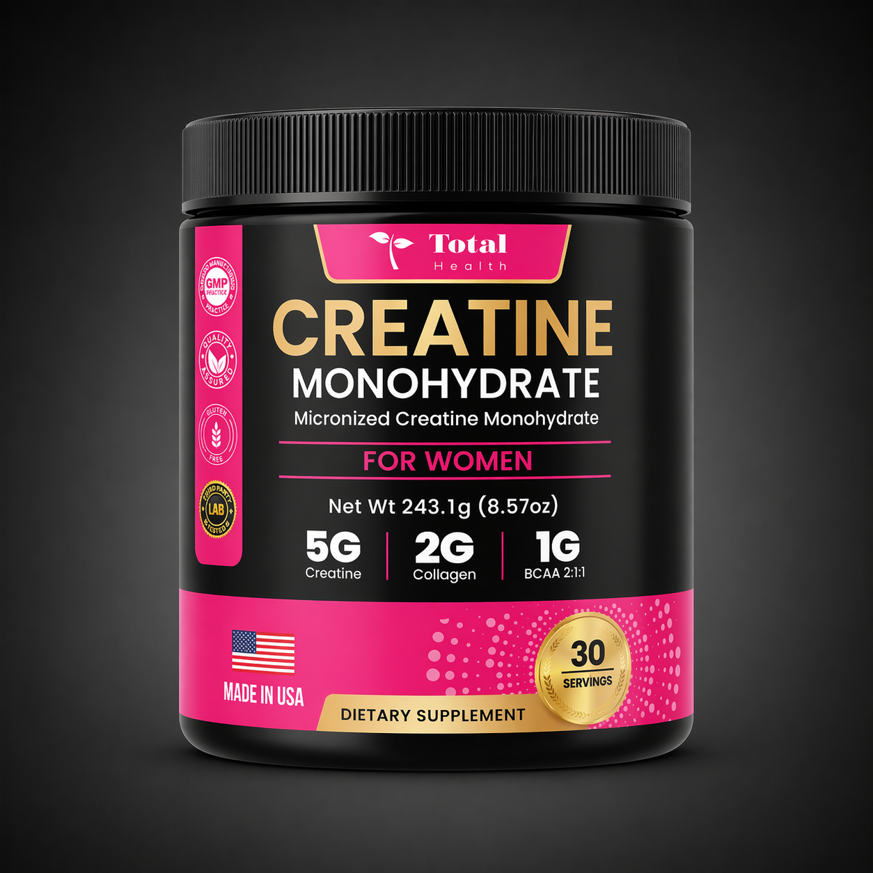 Creatina Monohidratada con Colageno