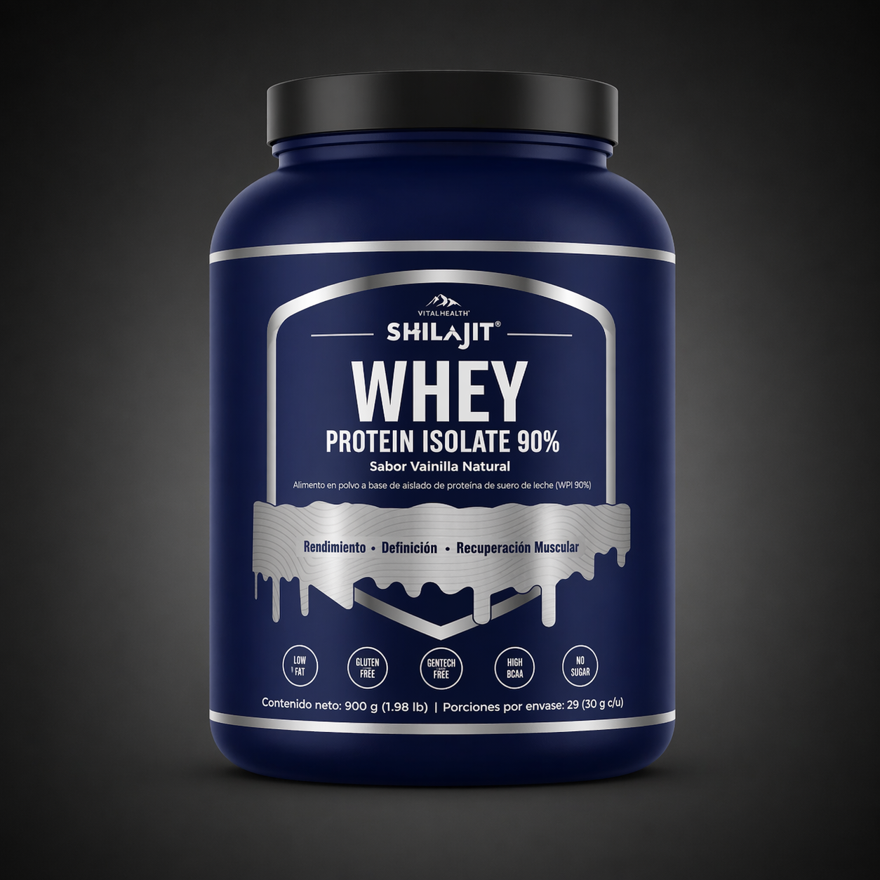 Shilajit Whey Protein - Proteina Premium