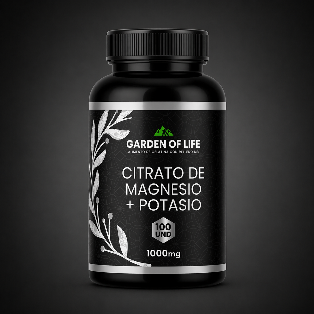 Citrato de Magnesio+ Potasio