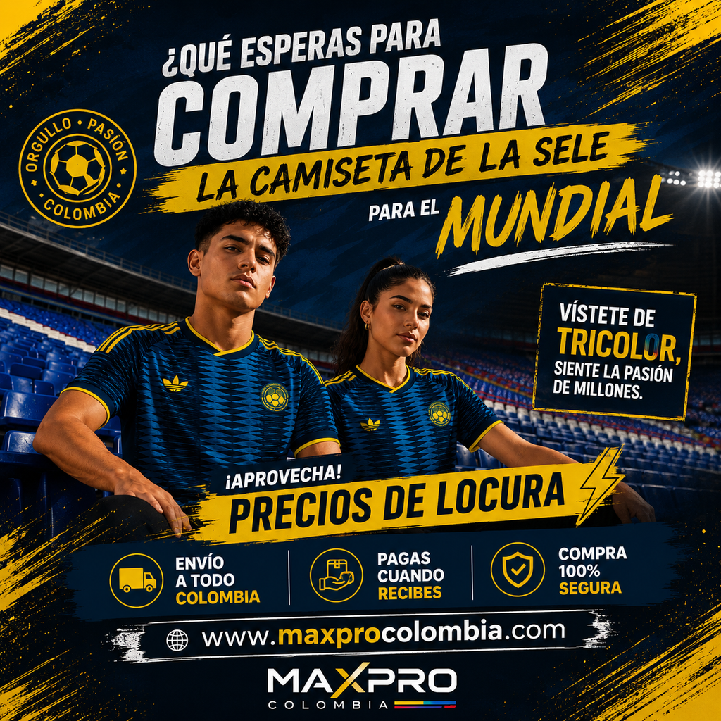 CAMISETA COLOMBIA VISITANTE