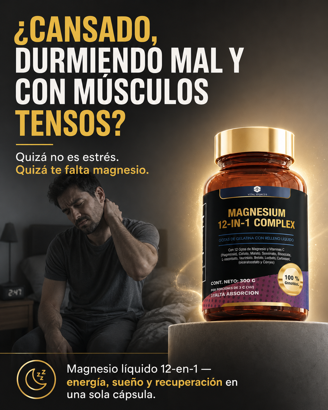 Magnesio Complex 12 en 1 - Vital World