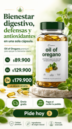 Aceite De Oregano Softgel Premium