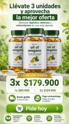 Aceite De Oregano Softgel Premium
