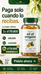 Aceite De Oregano Softgel Premium