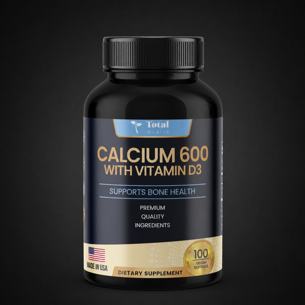 Calcio 600 Con Vitamina D3